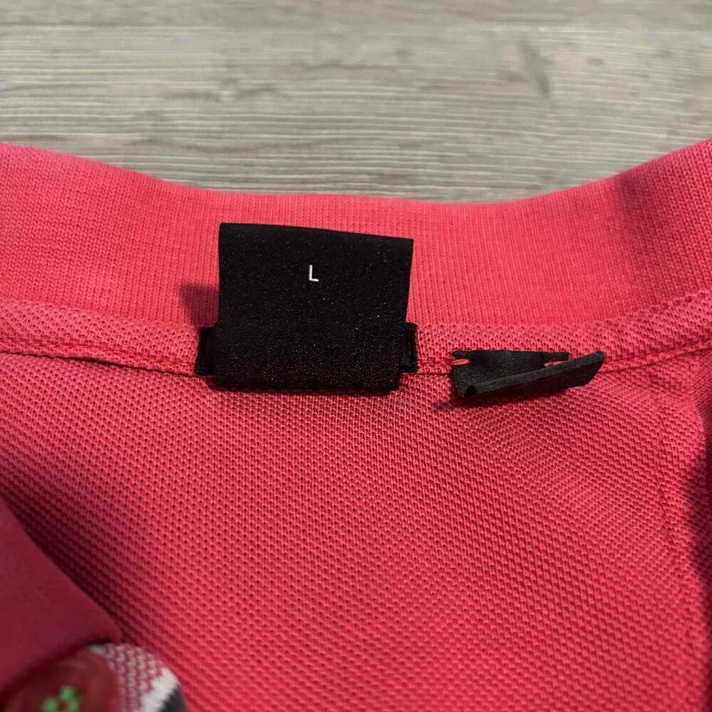 Hugo Boss Pink Polo Shirt - Size Large - Picture 5 of 6